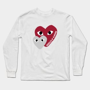 bama hearts Long Sleeve T-Shirt